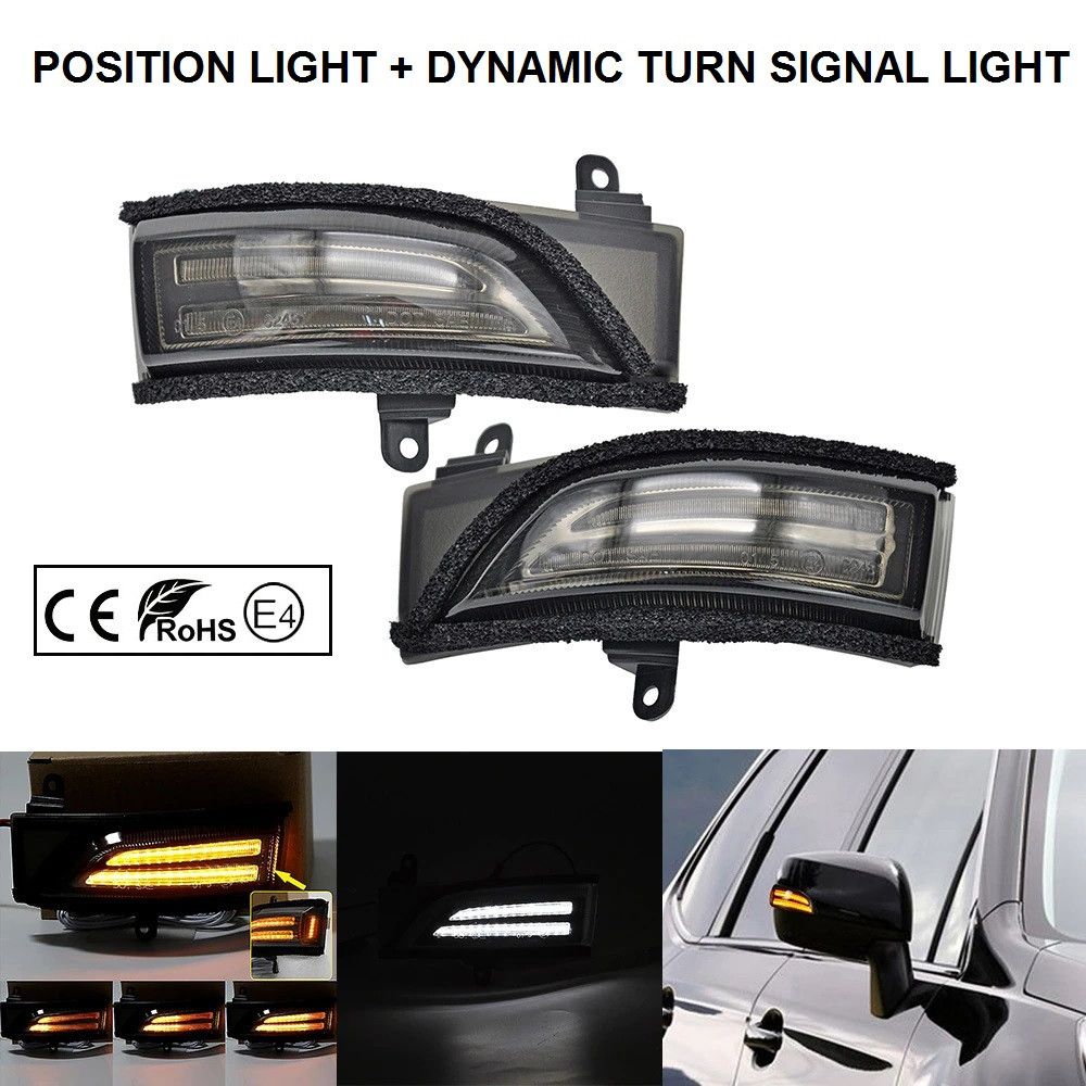LED BOCNI DYNAMIC MIGAVCI I POZICIONA SVETLA, TIPSKI - SUBARU - SMOKE LENS PL2011M52 / 173006 Beograd Zemun
